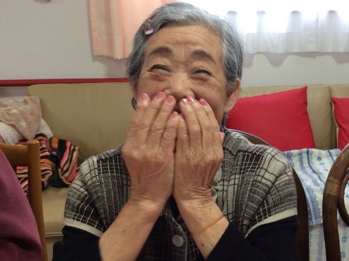笑顔