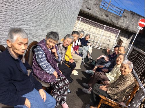 日向ぼっこ
